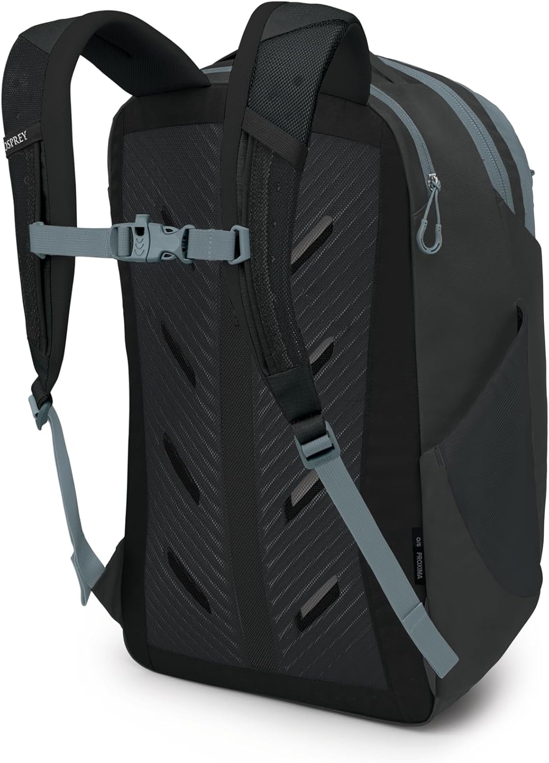 Osprey Proxima 30L Campus Laptop Backpack - Everyday Bag with Tech Storage, Bottle Pockets & Comfortable Carry, Black-Shale Grey