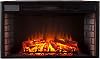 SEI Furniture 33” Widescreen Electric Firebox wRemote Control, Black