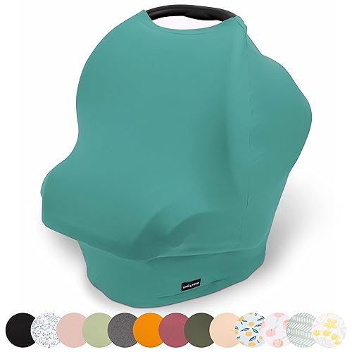 Simka Rose - Cubierta de lactancia transpirable y funda de asiento de automóvil para bebés Simka Rose - Funda de lactancia materna para bebé niño y