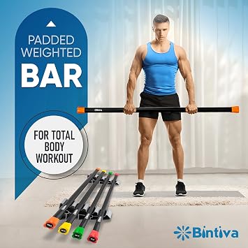 Weighted Bar Set - Weighted Bars for Exercise