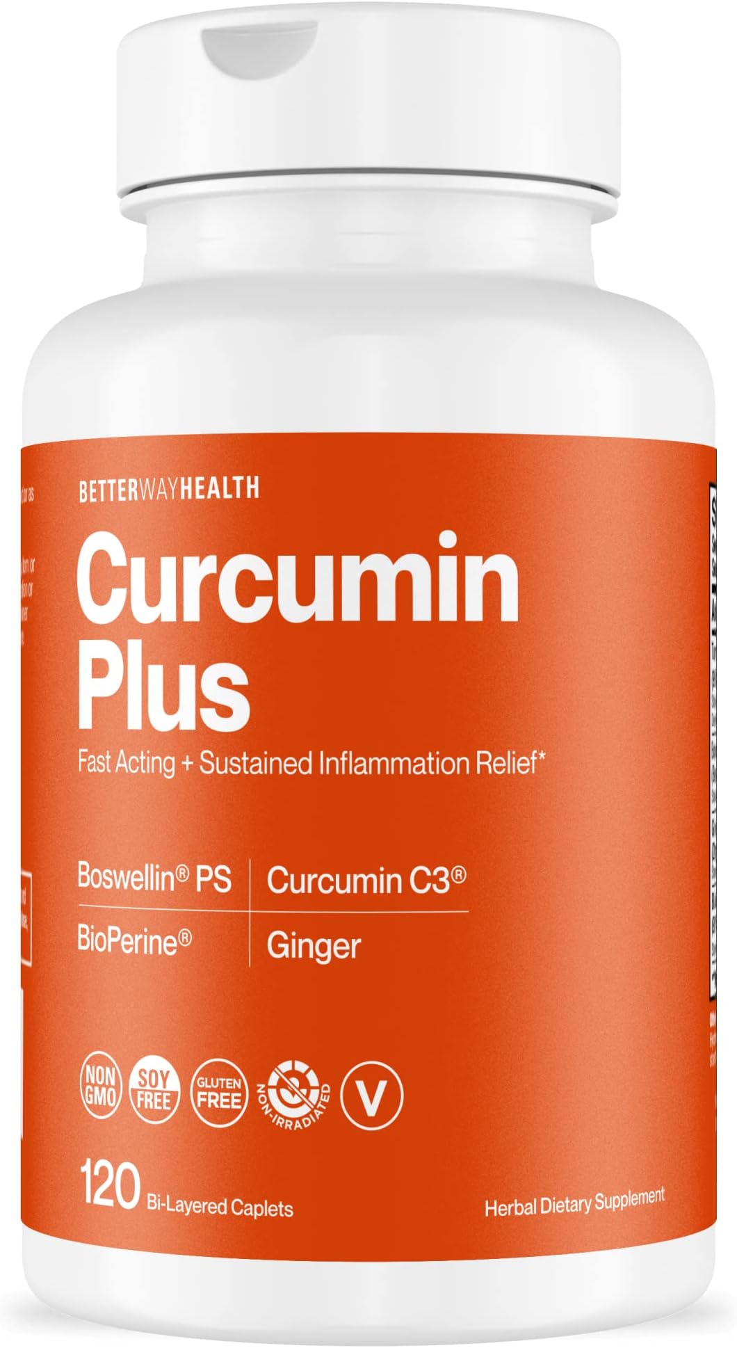 Amazon.com: Better Way Health Curcumin Plus - Fast Acting Sustained ...