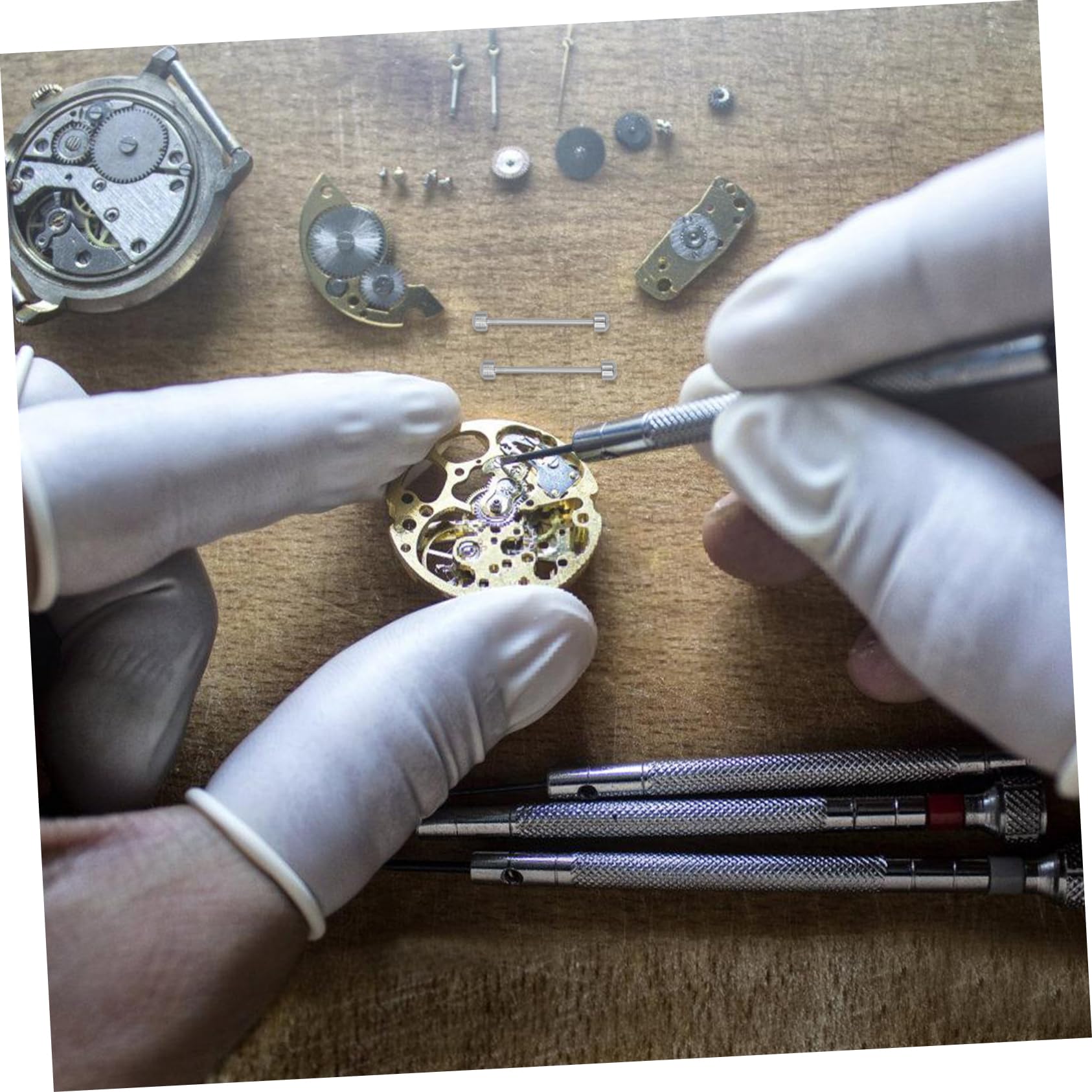 Reloj De Tubo Correa De Reloj Varilla De Conexión Tornillo De Reloj Relojes De Tubo Hebilla De Reloj Conector Reloj Varillas De Tornillo Ver Kit De Herramienta Banda De Reloj Re