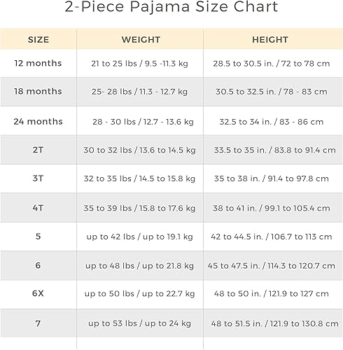 Miniatura 178 de Burt's Bees Baby Pijama para niña, 2 piezas, camiseta de manga larga y pantalones de algodón orgánico