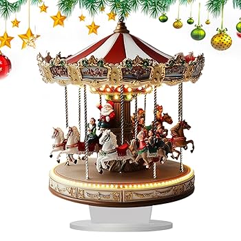 レア 希少 メリーゴーランド カルーセル クリスマス レトロ 希少】ジュビリーカルーセル メリーゴーランド ミスター