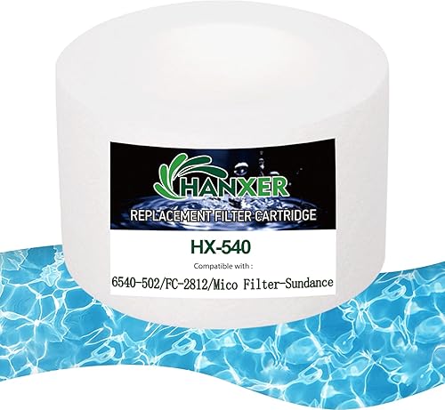 Miniatura 10 de Sundance 6540-502 - Cartucho de filtro para bañera de hidromasaje FC-2812, Sundance Series 850 780, PPS750, PSD25-6, PP2002, AK-6540502, prefiltro