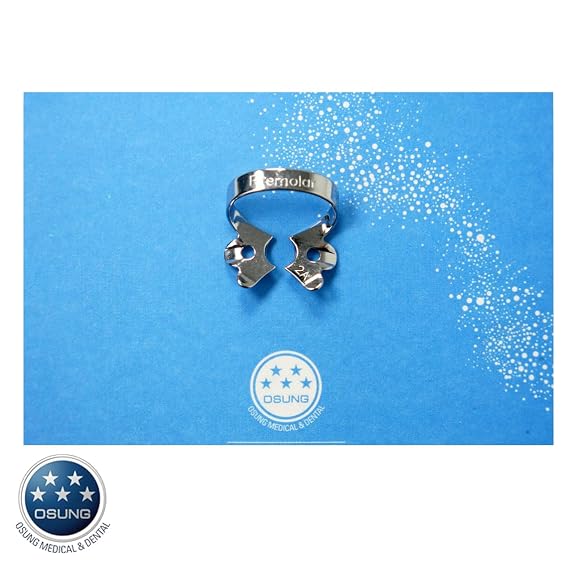 OSUNG Dental Rubber Dam Clamp PREMOLAR, RDC2A, 2 pcs