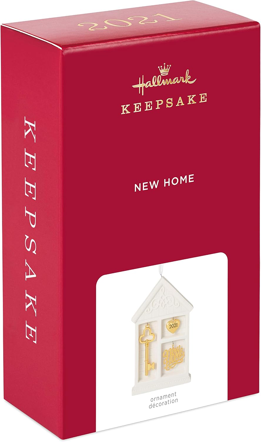 Hallmark Keepsake Christmas Ornament 2021 Year-Dated, New Home Shadow Box