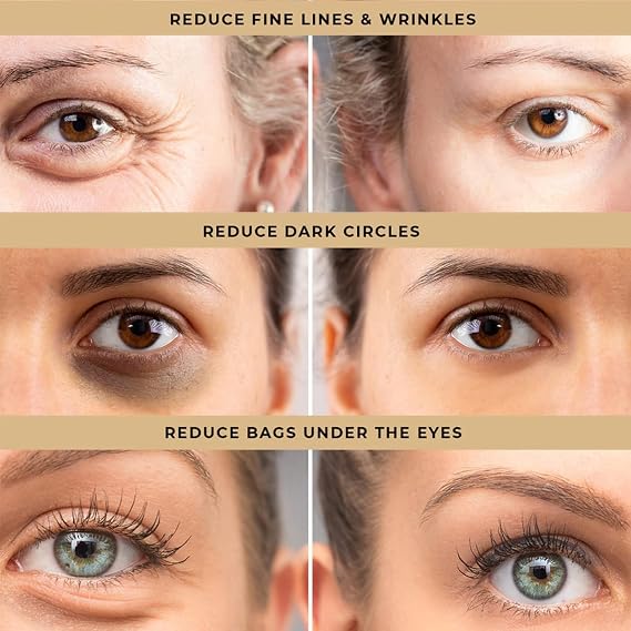 Instant Firming Eye Cream, Eye Tightening Cream Instant for Dark Circles and Puffy Eyes, Anti-Aging Eye Serum to Reduce Wrinkles & Puffiness, Under Eyes Bags, Suitable for All Skin Types,25g