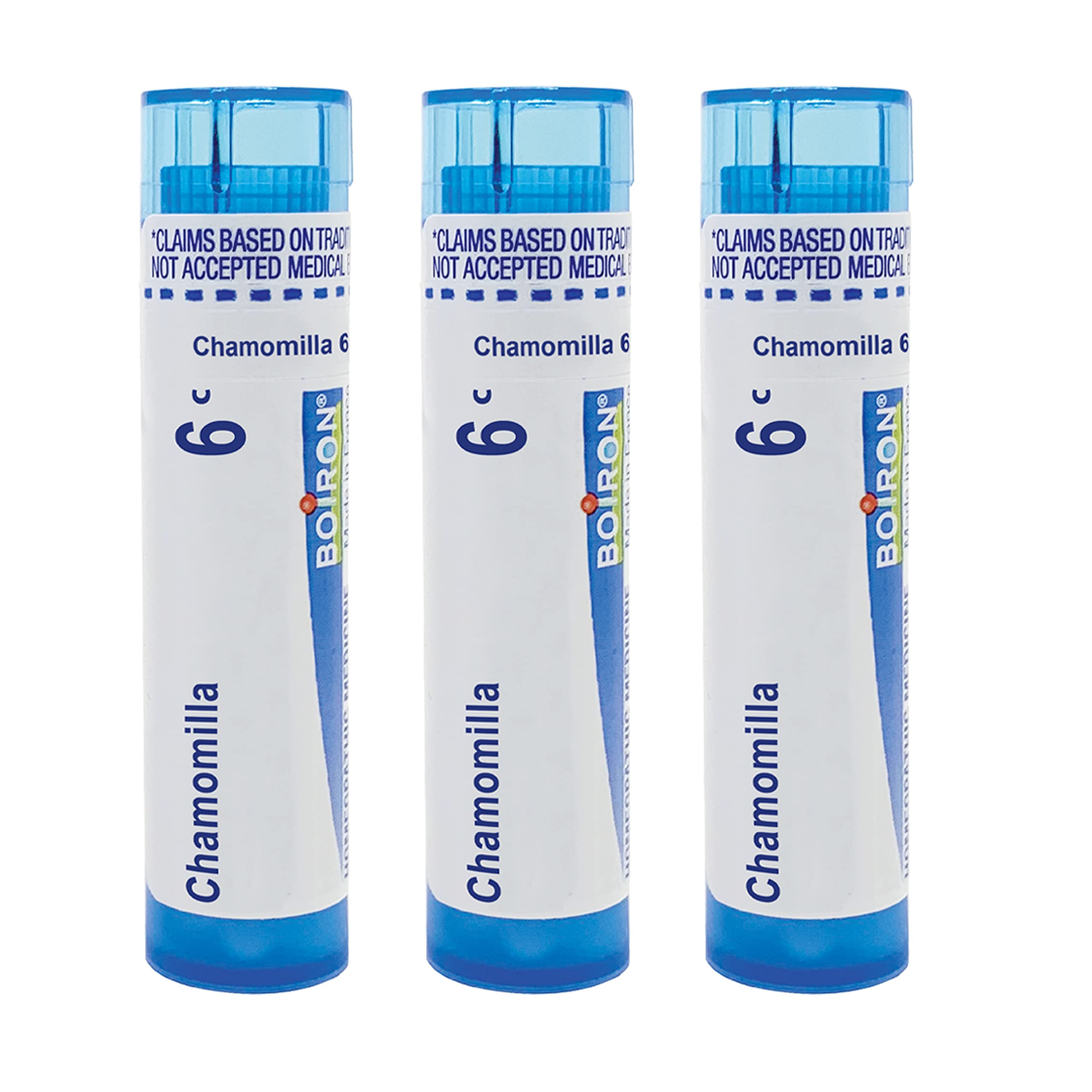 BoironChamomilla 6c to Alleviate Irritability, Restlessness, and Occasional Sleeplessness at Night - 3 Pack