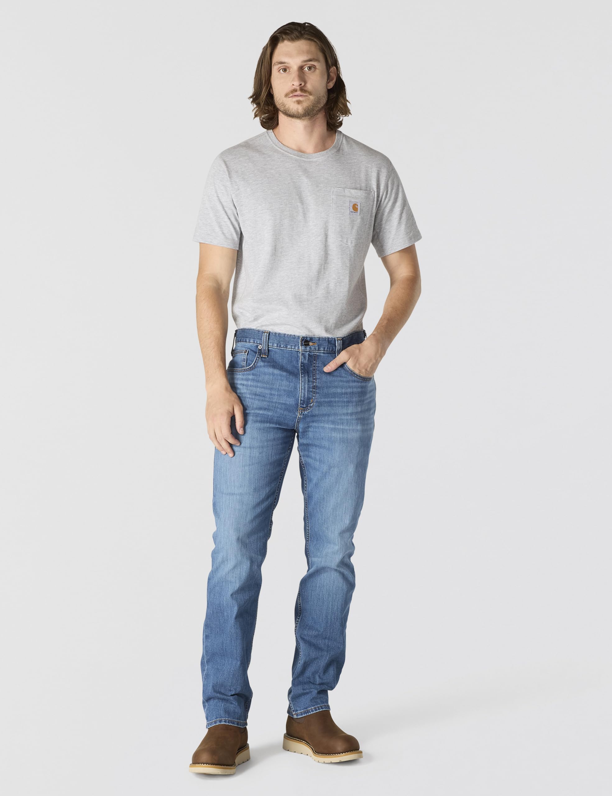 Carhartt Rugged Flex Straight Fit 5-Pocket Tapered Jean - Jeans - Rugged Flex Straight Fit Jean Conique 5 Poches - Homme