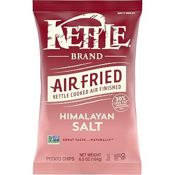 Kettle Brand Air Fried Himalayan Salt Potato Chips, 6.5 Oz