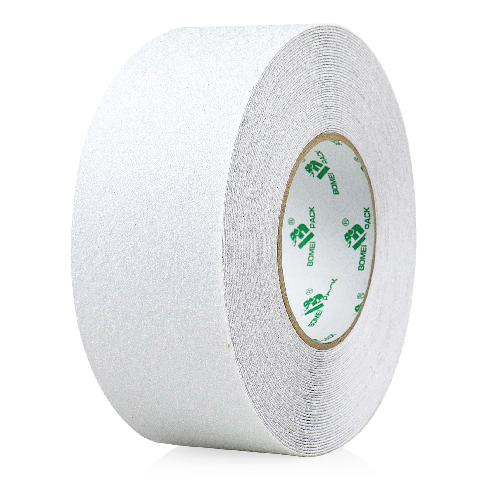 BOMEI PACK 1 Roll White Anti Slip Tape 50mm x 20m Coloured High Traction Floor Grip Tape Nonslip 2 inch Self Adhesive Non Skid Walkway Stair Treads