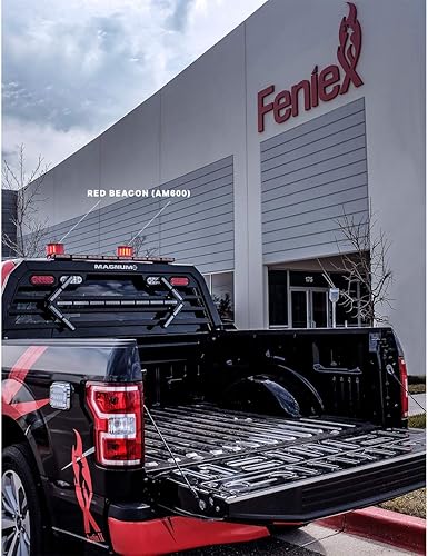 Miniatura 3 de Feniex AM600 - Baliza LED de alta intensidad, SAE Clase 1 (rojo)