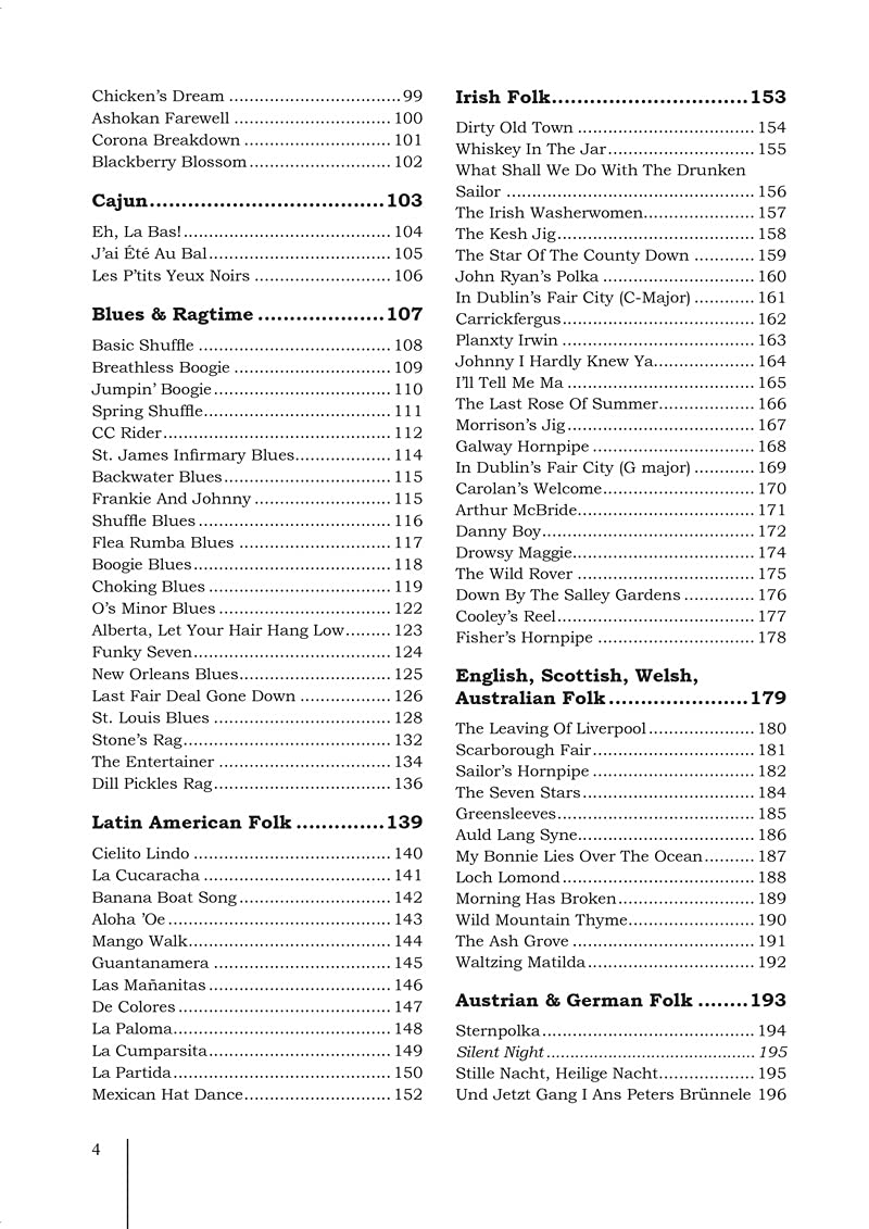 The Big Harmonica Songbook: Popular and Rare Folk Tunes, 200 Songs & Recordings - Image 4