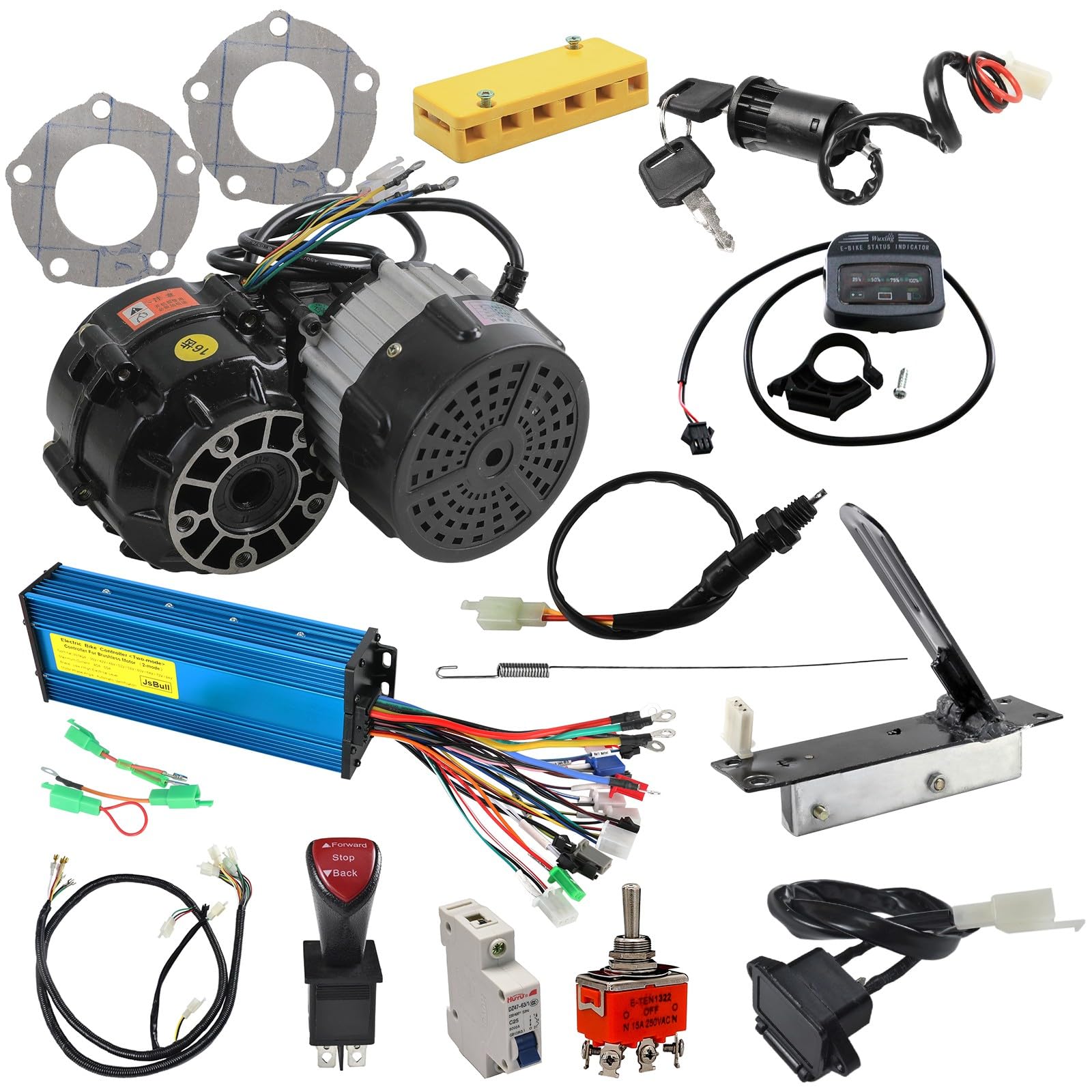 48v1000w電動自転車コントローラーセット(750-1000wモーター用) 48v1000w電動自転車コントローラーセット(750-1000wモーター用