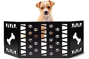 Freestanding Dog Gate for Small Dogs - The Ultimate Indoor Pet Barrier