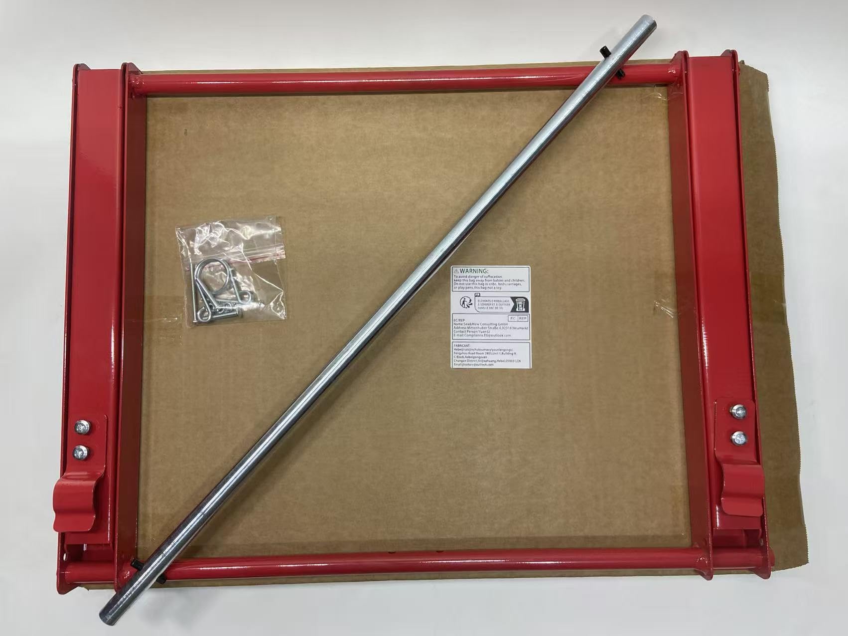 Desenrollador de Cable para Bobinas Rollo de Cable para Enrollado Acero Desenrollador para Tambores de Cables Enrollador Dispensador Cable Drum Roller (Plegado 59 * 45 * 7CM)