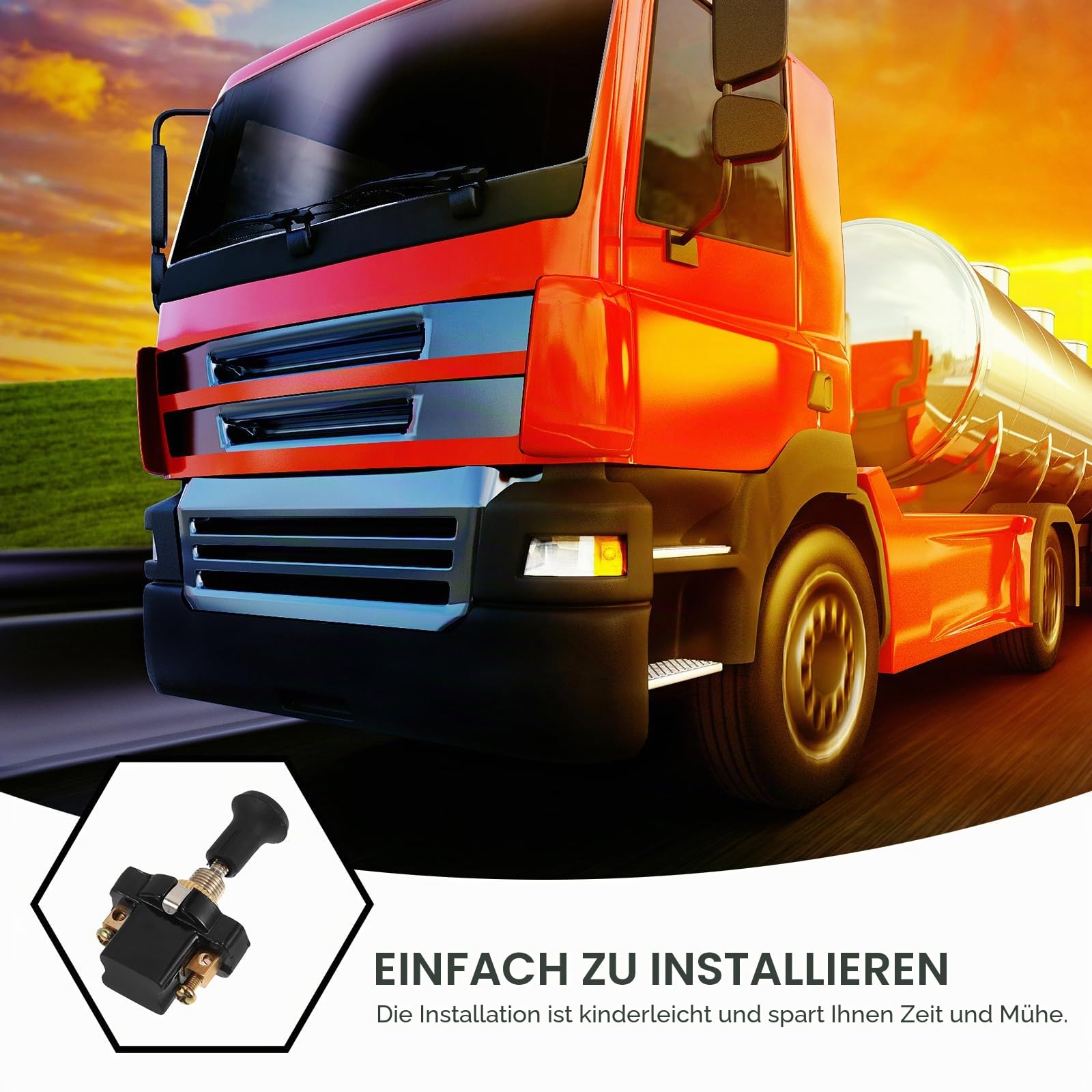 OUNONA Universal 12V 24V Scheinwerferschalter Zugschalter Für Auto Und Motorrad Mit Robustem Metall-Pvc-Abs Gehäuse Einfacher Einbau Und Vielseitige Anwendung