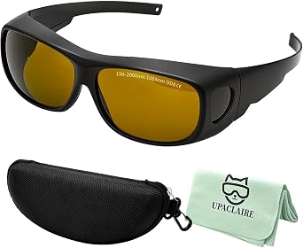 OD8 Laser Safety Glasses 1064nm 190-2000nm Polycarbonate Lens
