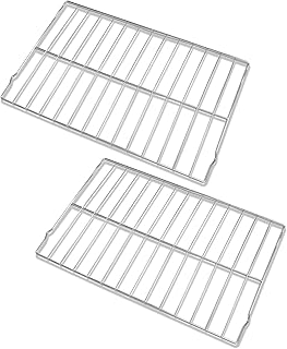 Upgraded 304 Stainless Steel 316496201 316496202 Oven Rack Replacement for Frigidaire GE Stove. 24.2" x 16" Oven Rack Replace 316496202 316496207 AP4040129 PS1765356 - For Standard 24.25" Ovens