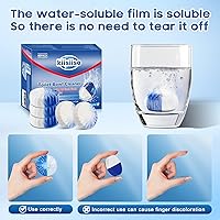 Vista 4 de KIISIISO Toilet Bowl Cleaners 40 PACK,Long-Lasting Toilet Bowl Cleaner Tablets with Sustained-Release Technology Against Tough Stains,Automatic