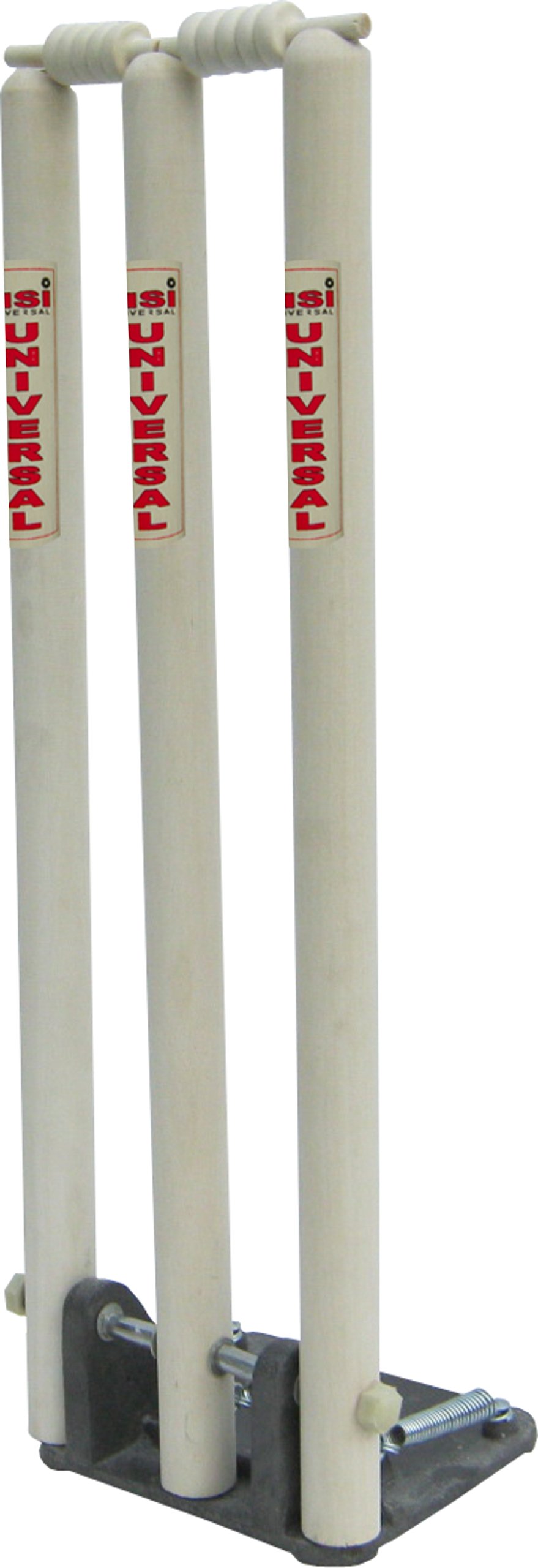 USI UNIVERSAL THE UNBEATABLE 569B Spring Return Cricket Stumps, Cricket Wicket Set-image-10