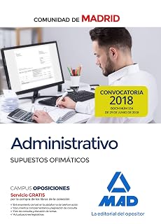 Administrativo de la Comunidad de Madrid. Supuestos Ofimáticos