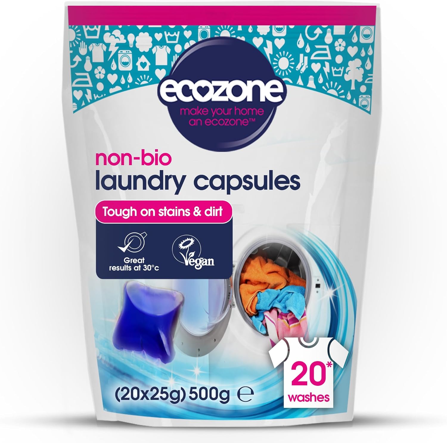 Ecozone – Non-Bio Capsules – 600g