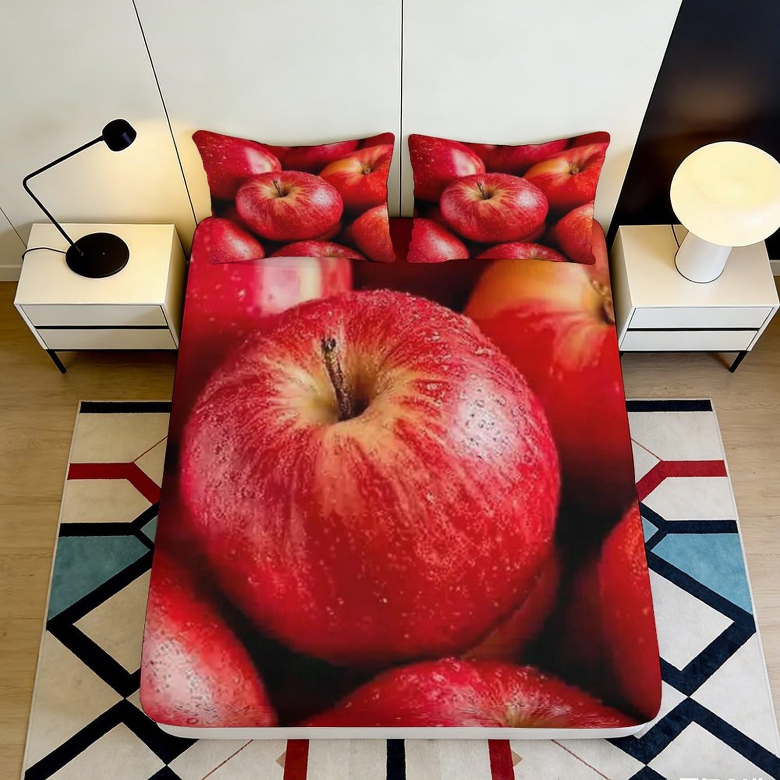 3D Printed Panther Fitted Sheet Microfiber Deep Pocket Non-Slip Bedroom Panther Mattress Fitted Cover Washable Protection 140x200x25cm