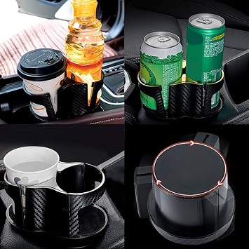 2 in 1 Universal Car Cup Holder Expander