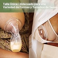 Vista 6 de haakaa Extractor de leche manual para lactancia materna de 4 oz/3.4 fl oz y colector de leche de mariquita 2.5 oz/2.5 fl oz Combo, silicona de grado