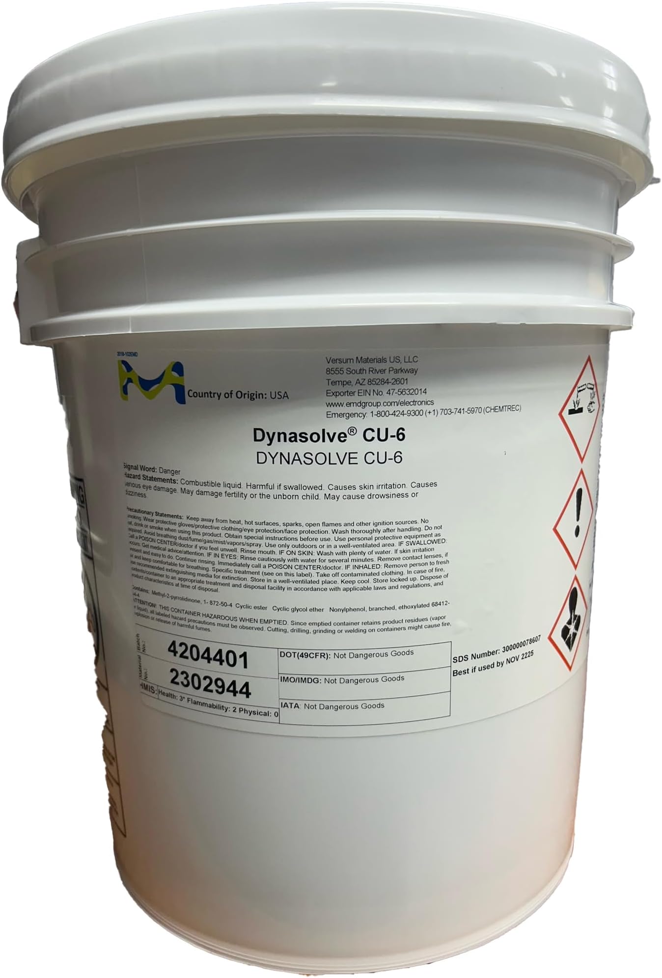 Dynasolve CU-6 Solvent Effective for Cleaning Spray Guns 5 Gallon