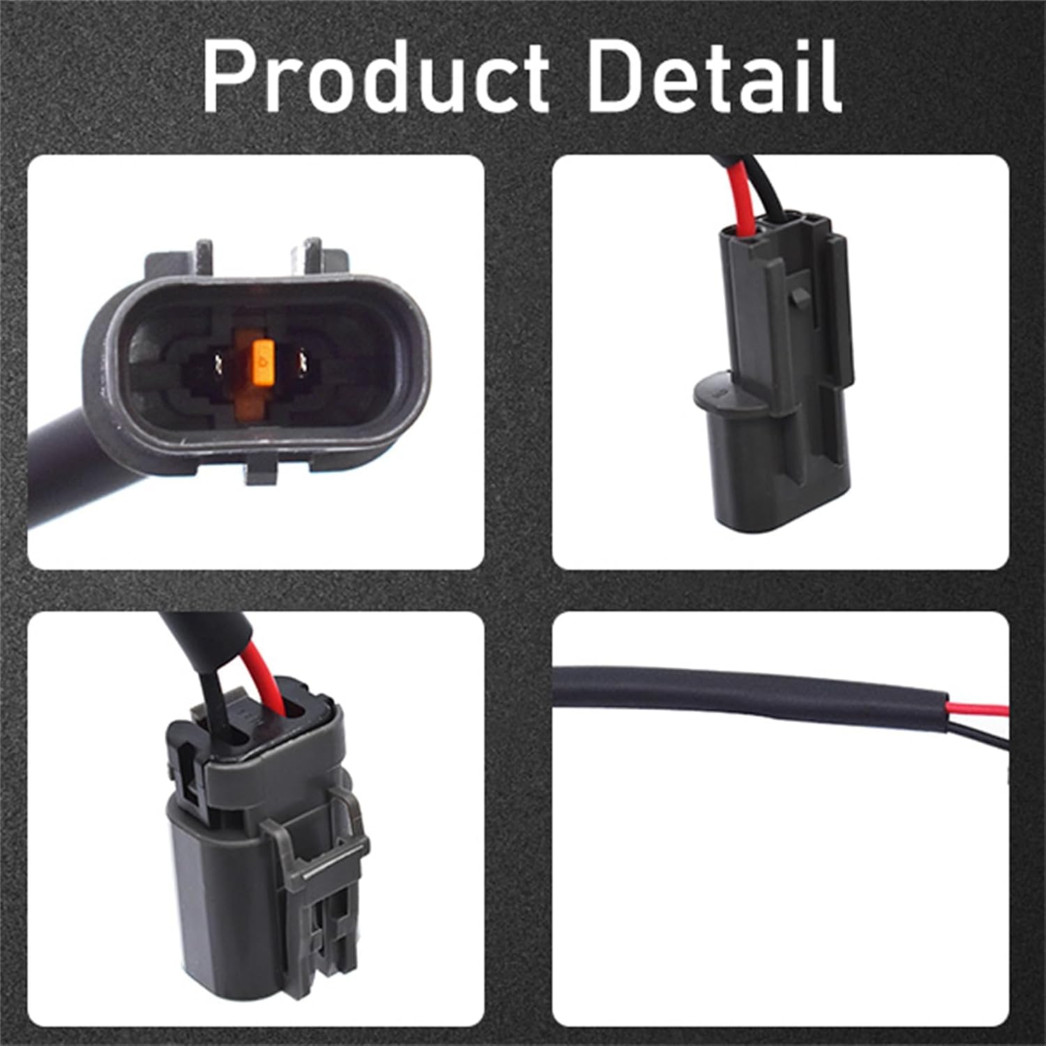 Engine Cooling Fan Wiring Harness Replacement for Lancer Outlander 2008-2017 Replacement for 1355A245 1355A098