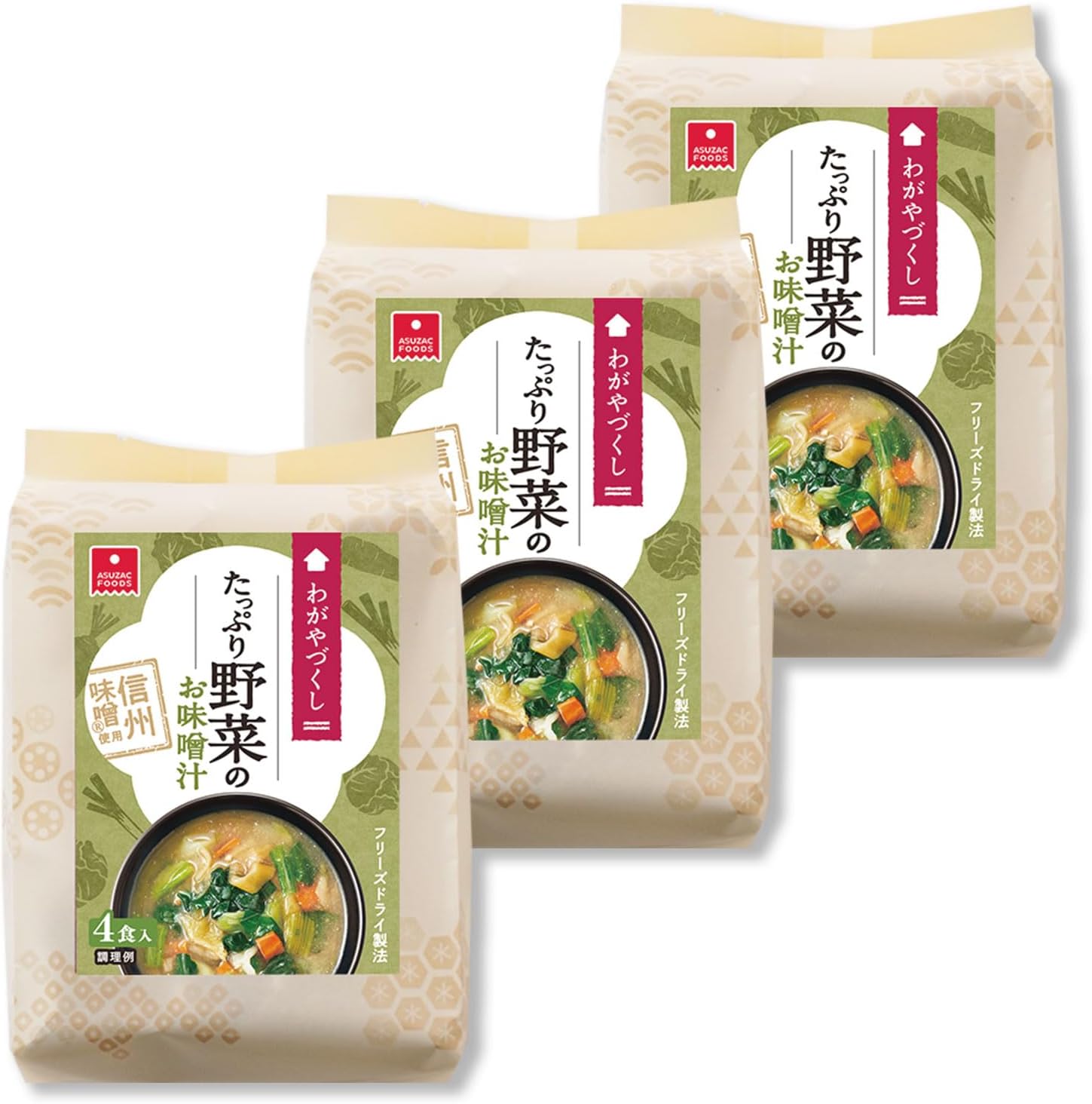 甘口仕上げ　大地の贈り物　おみそ汁