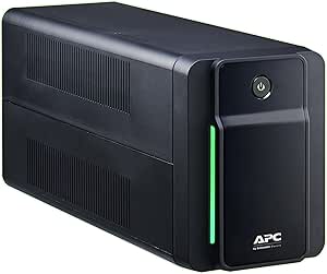 APC Back UPS BX – BX750MI-GR - unterbrechungsfreie Stromversorgung 750 VA mit Schuko Ausgängen, Batteriesicherung & Überspannungsschutz, Backup-Batterie mit AVR, Datensicherungsfunktion