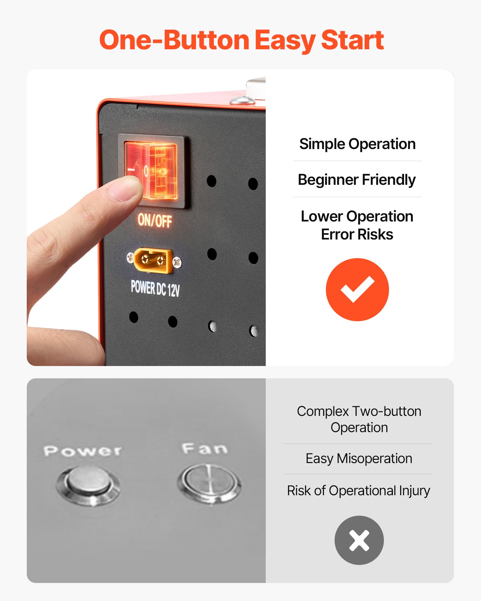 VEVOR Compresseur d'Air PCP 30 MPa 350 W Compresseur Portable Arrêt Manuel