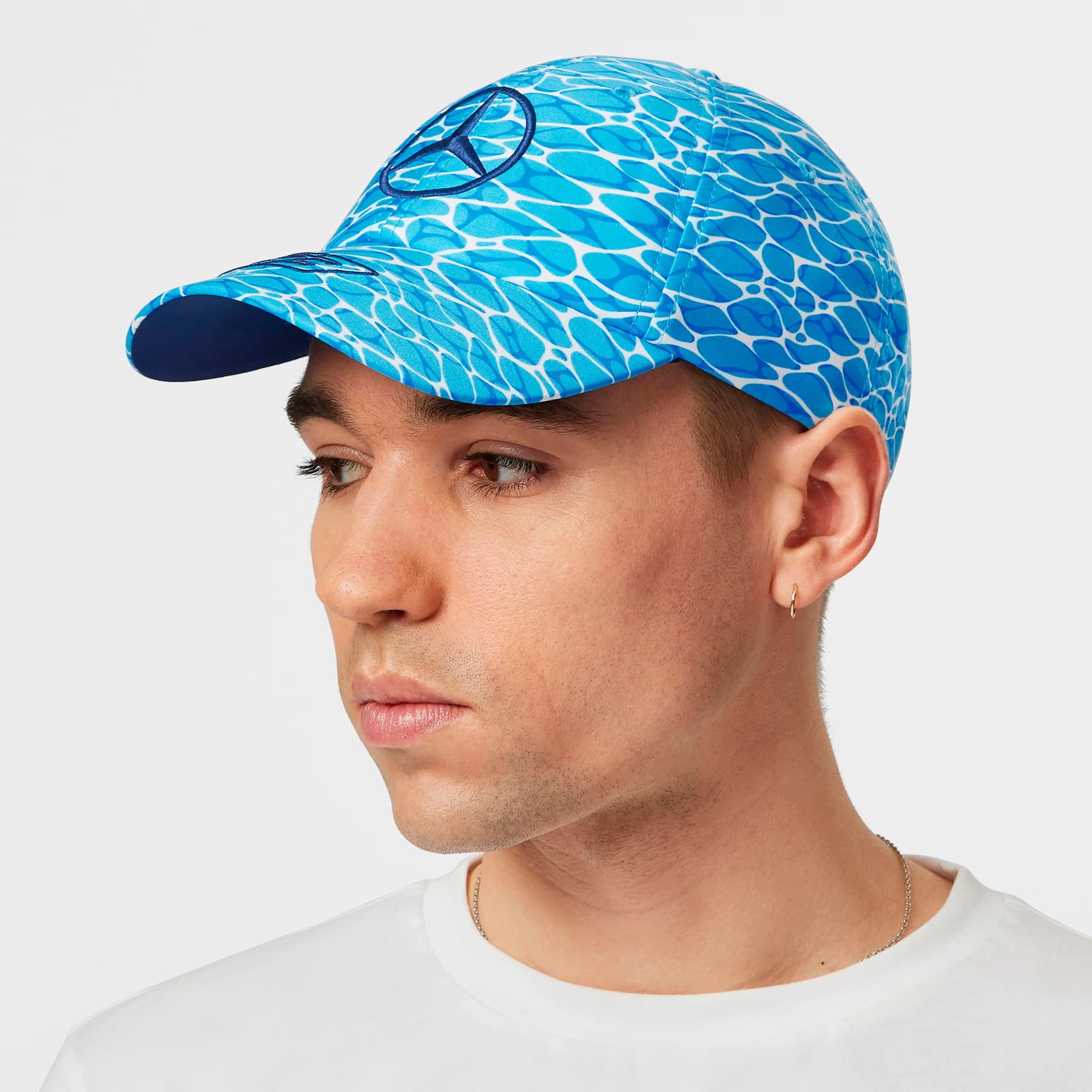 Mercedes AMG Petronas Formel 1 Team - George Russell Special Edition No Diving Hat - Blau - One Size, Blau, Einheitsgr��e