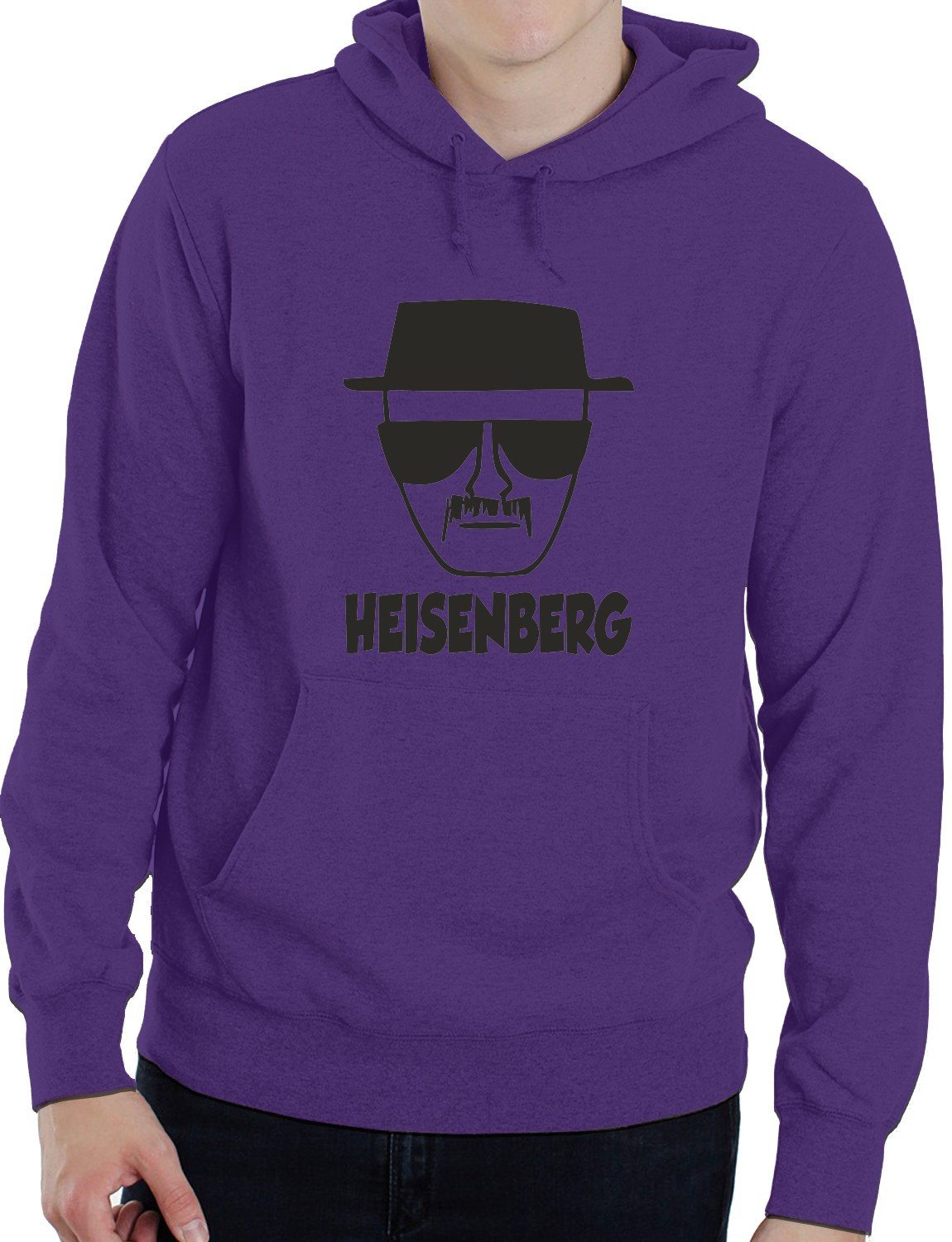 Print4u Unisex Purple Breaking Bad Heisenberg Walter Adult Hoodie Birthday Gift Idea XX-Large
