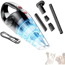 Household Vacuum Cleaner for Home Pet Hair, Hand Vac High Power Suction