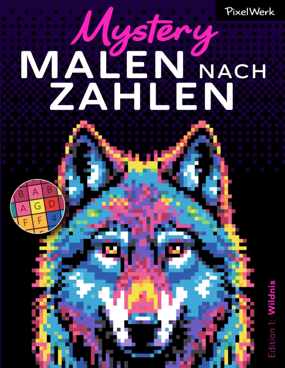 Mystery Malen nach Zahlen Wildnis: Ausmalbuch für Erwachsene | 42 verborgene Motive mit Tieren, Natur und Landschaften | Versteckte Bilder entdecken für Entspannung und kreatives Abschalten