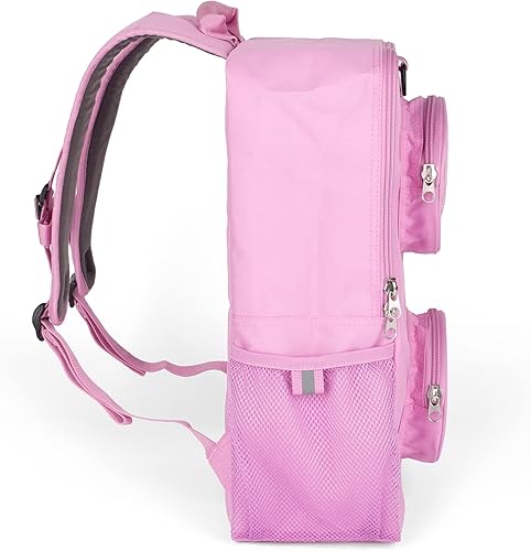 Miniatura 3 de LEGO Mochila de ladrillo Lego - equipaje de mano morado, Rosa claro, Tamaño único, Mochila de ladrillo