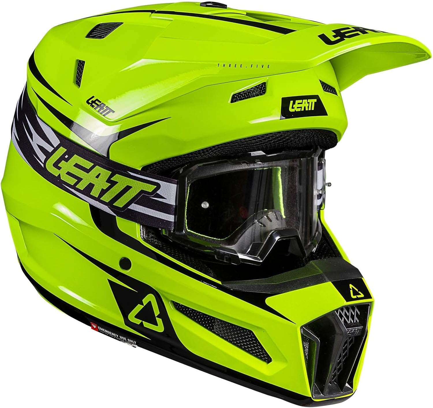 Leatt Moto 3.5 Composite Helmet with 3.5 Goggles Kit