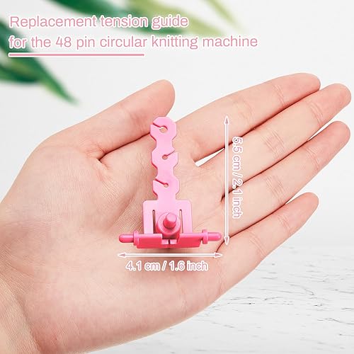 Miniatura 8 de Tondiamo Agujas de repuesto para máquina de tejer, accesorios para tejer, agujas de repuesto para máquina de tejer, adaptador de ganchillo