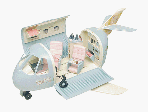 Mattel Barbie Airplane #TOP3