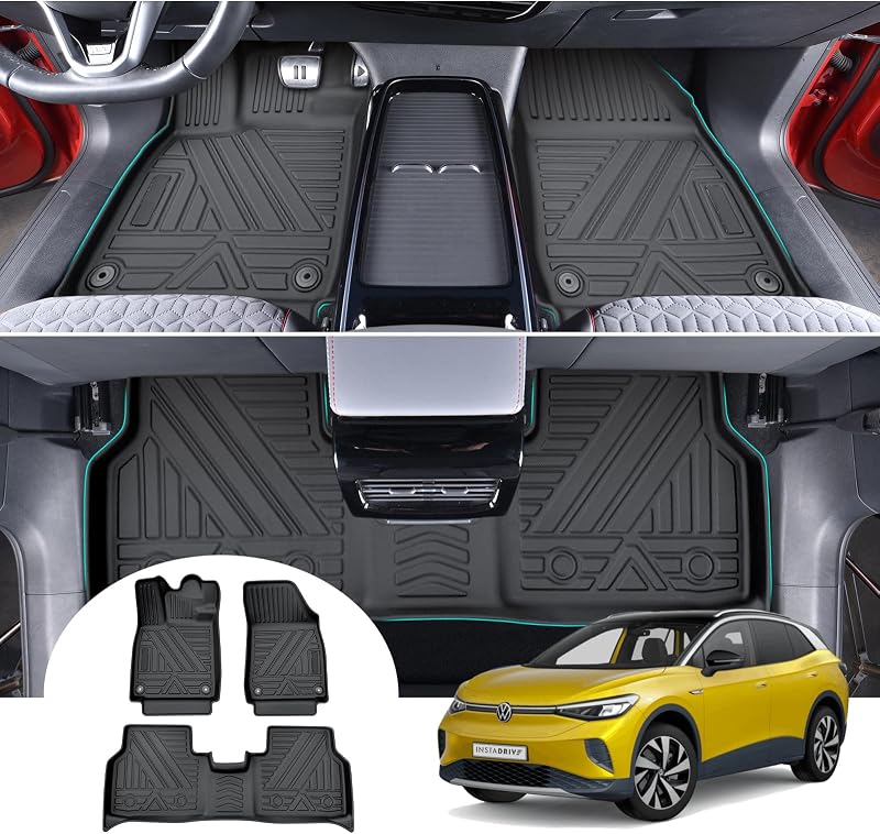 GAFAT Volkswagen ID.4 ID.5 Skoda Enyaq iV gumiszőnyeg 3D TPE magas peremmel