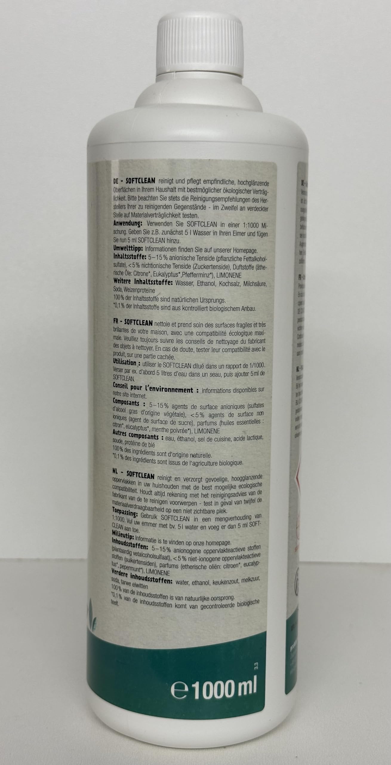 proWIN Softclean Produit de nettoyage domestique 1000 ml