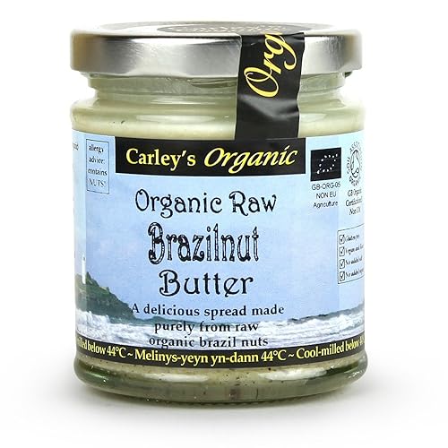 Carley's Mantequilla de tuerca de Brasil cruda orgánica, 6.00oz