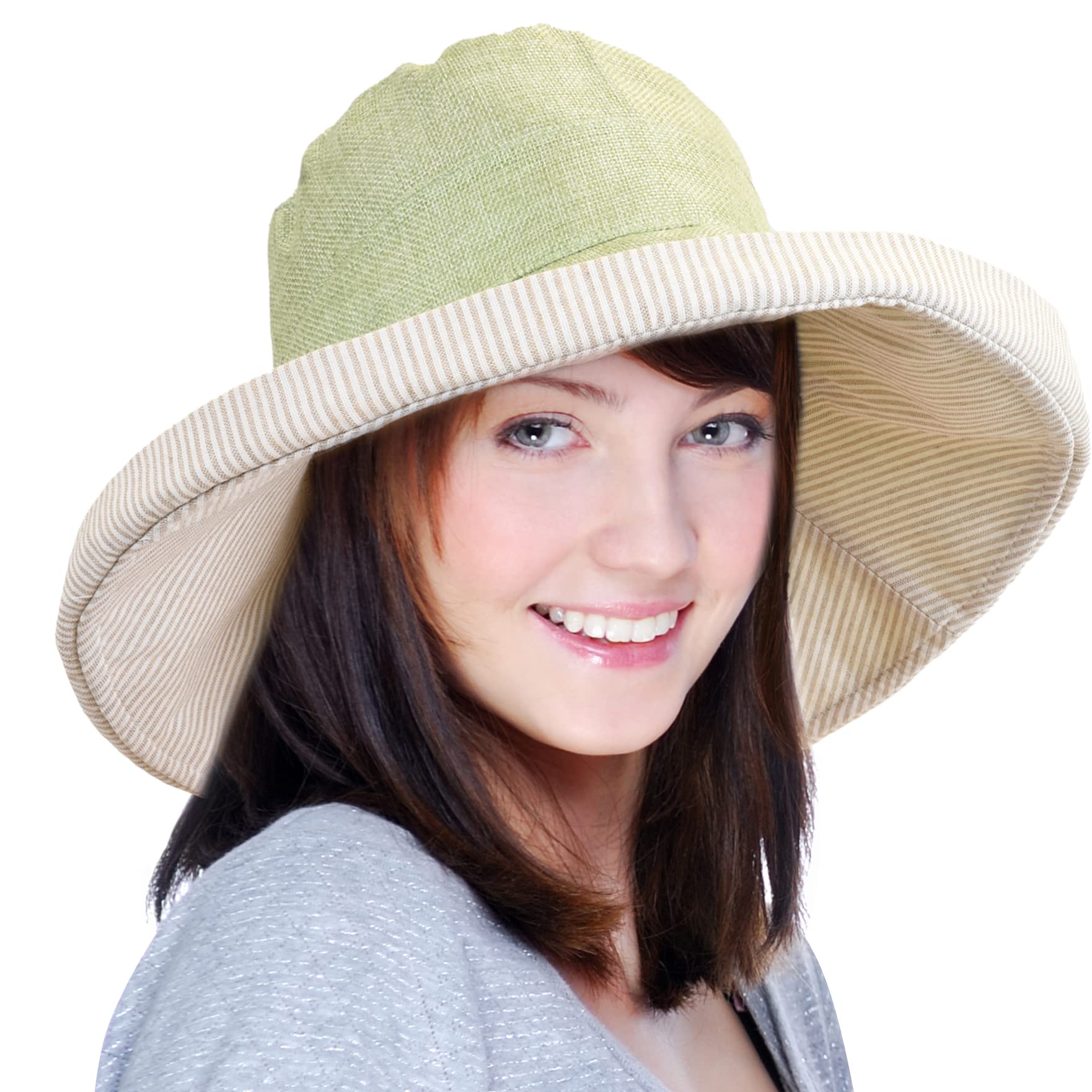 Amazon.com: Solaris Packable Bucket Sun Hat, Wide Brim 