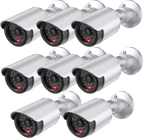 WALI Dummy Fake Simulated Surveillance Security CCTV Dome Camera Indoor