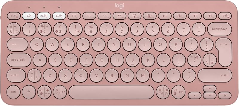 Logitech Pebble Keys 2 K380s, Multi-Device Bluetooth Wireless Keyboard
